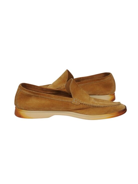 Loro Piana Summer Walk Size US8.5 EU41.5 Brown Tan Suede Slip On Loafer main image 13